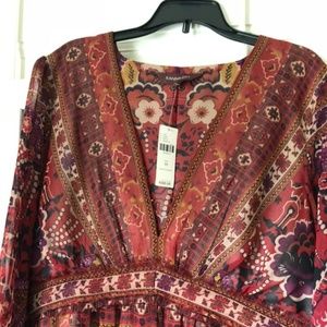Anthropologie NWT: Ranna Gill Boho Maxi Dress